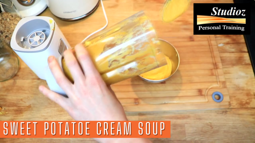 How to make Sweet potatoe cream soup